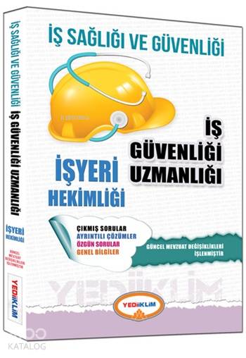 İş Sağlığı ve Güvenliği Uzmanlığı İşyeri Hekimliği Çalışma Kitabı