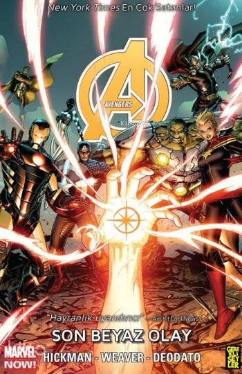  Avengers Marvel NOW 2 Son Beyaz Olay | Burç Üner | Jonathan Hickman | Gerekli Şeyler | 9786055015473 | 