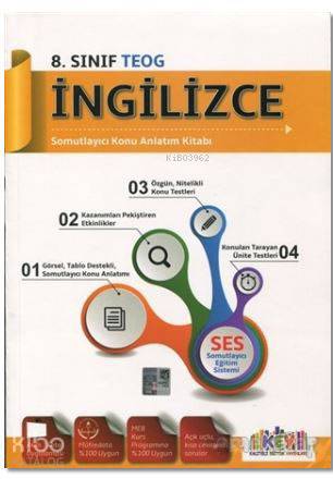 8. Sınıf İngilizce Somutlayıcı Konu Anlatım Kitabı; Açık Uçlu Kısa Cevaplı Sorular