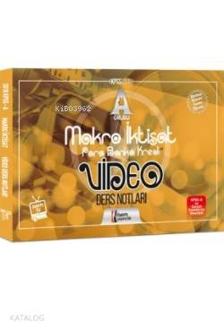 2018 KPSS A Grubu Makro İktisat Video Ders Notları