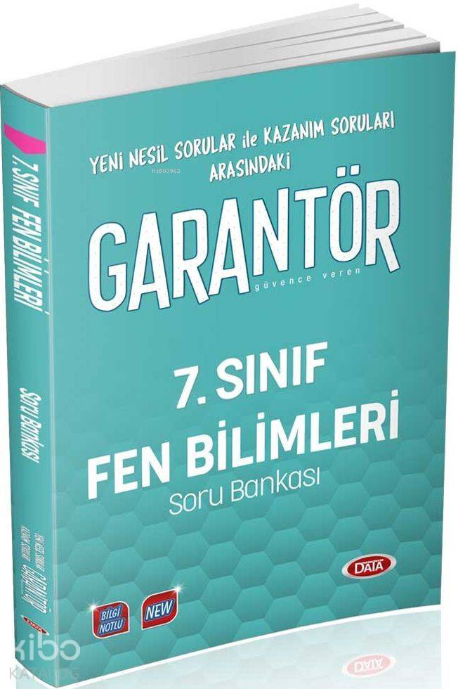 Data Yayınları 7. Sınıf Fen Bilimleri Garantör Soru Bankası Data 