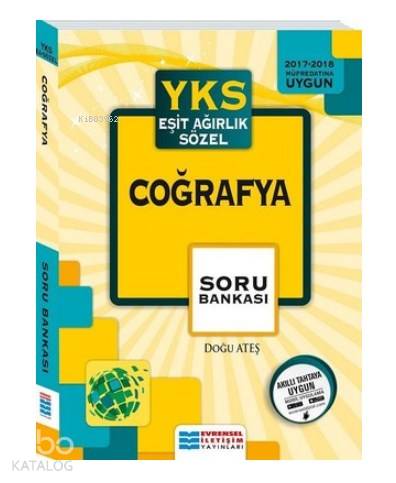 YKS Coğrafya Soru Bankası-Eşit Ağırlık Sözel