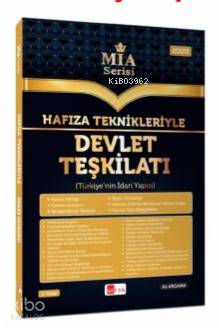 Hafıza Teknikleriyle Devlet Teşkilatı MİA Serisi Ali Argama Akfon Yayınları 2020; Tüm Kurum Sınavları İçin