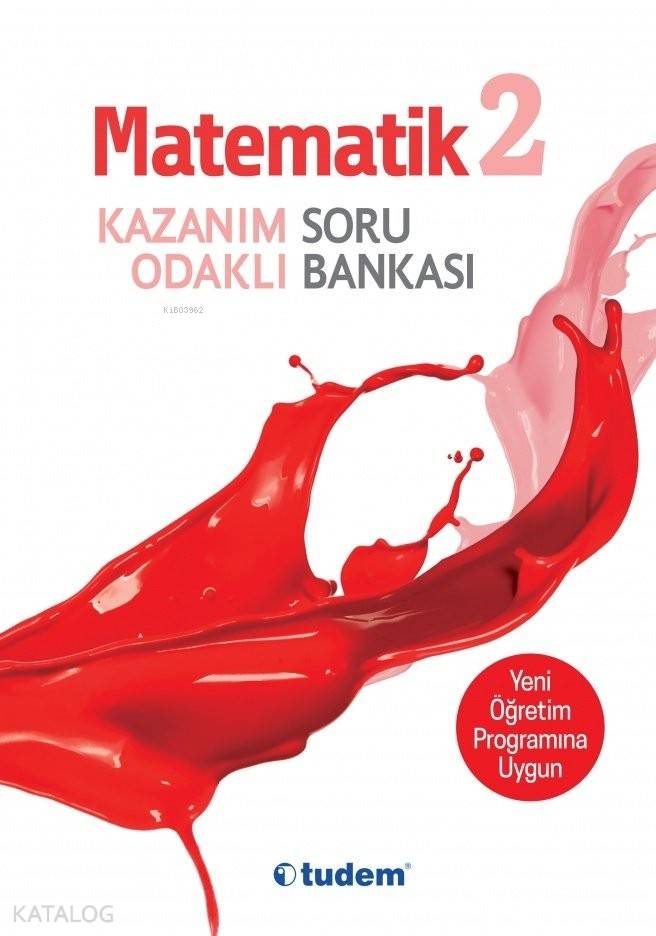 Tudem Yayınları 2. Sınıf Matematik Kazanım Odaklı Soru Bankası Tudem 