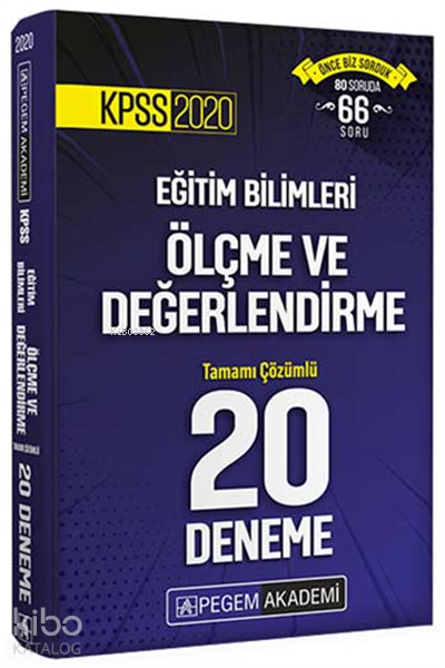 KPSS Ölçme 20 Deneme 2020