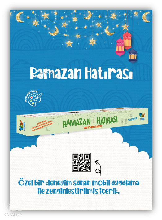  Ramazan Hatırası Dev Boyama Kağıdı | Ramazan Hatırası Dev Boyama Kağıdı | Kolektif | Türkiye Diyanet Vakfı Yayınları | 8380000000359 