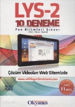 LYS 2 10 Deneme Fen Bilimleri Sınavı