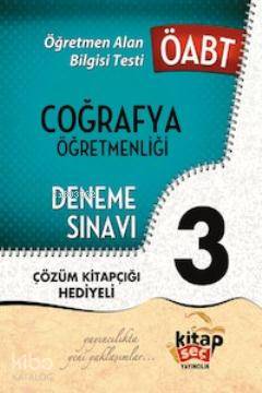 ÖABT Coğrafya Çözümlü Deneme Sınavı 3