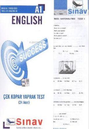  9 Sınıf A1 İngilizce Çek Kopar Yaprak Test (24 Adet) English Success | 9 Sınıf A1 İngilizce Çek Kopar Yaprak Test (24 Adet) English Success | Kolektif | Sınav Yayınları | 9786051233628 