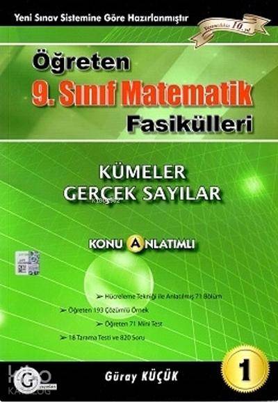 9. Sınıf Öğreten Matematik Fasikülleri Kümeler Gerçek Sayılar