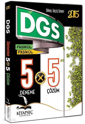 DGS Tamamı Çözümlü 5 Fasikül Deneme 2015