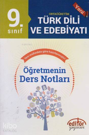 9. Sınıf Türk Dili ve Edebiyatı Öğretmenin Ders Notları