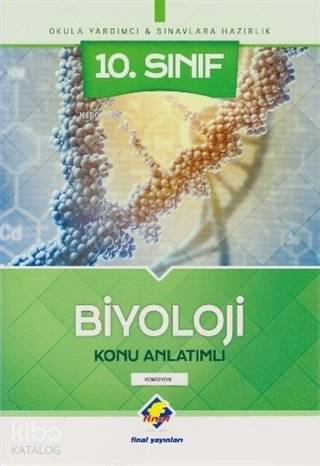  10 Sınıf Biyoloji Konu Anlatımlı | Kolektif | Final Yayıncılık | 9786053748311 | 