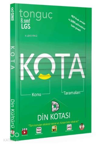 8. Sınıf LGS Kota Konu Tarama - Din Kültürü Kotası