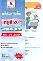  5 Sınıf İngiilizce Yaprak Test Okula Yardımcı Sınavlara Hazırlık | 5 Sınıf İngiilizce Yaprak Test Okula Yardımcı Sınavlara Hazırlık | Kolektif | Bulut Eğitim ve Kültür Yayınları | 9786057930149 