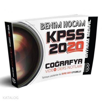 Benim Hocam Kpss Coğrafya Video Ders Not. 2020