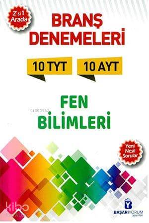 Başarıyorum Yayınları Tyt Ayt Fen Bilimleri 10 Lu Denemeleri Başarıyorum