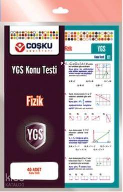 YGS Fizik; 48 Adet Konu Testi