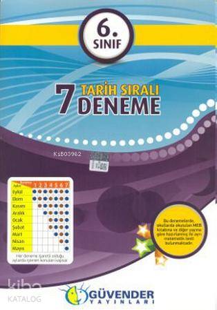 Tarih Sıralı 7 Deneme (6. Sınıf)