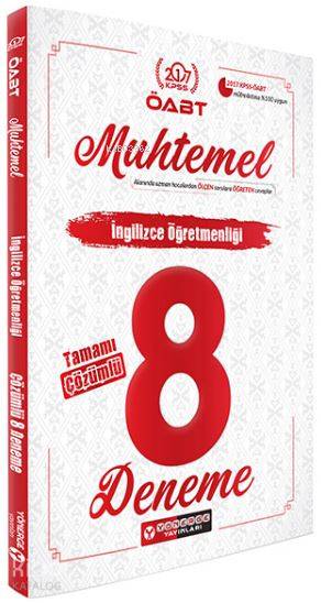 2017 ÖABT Muhtemel İngilizce Öğretmenliği Çözümlü 8 Deneme Yönerge Yayınları
