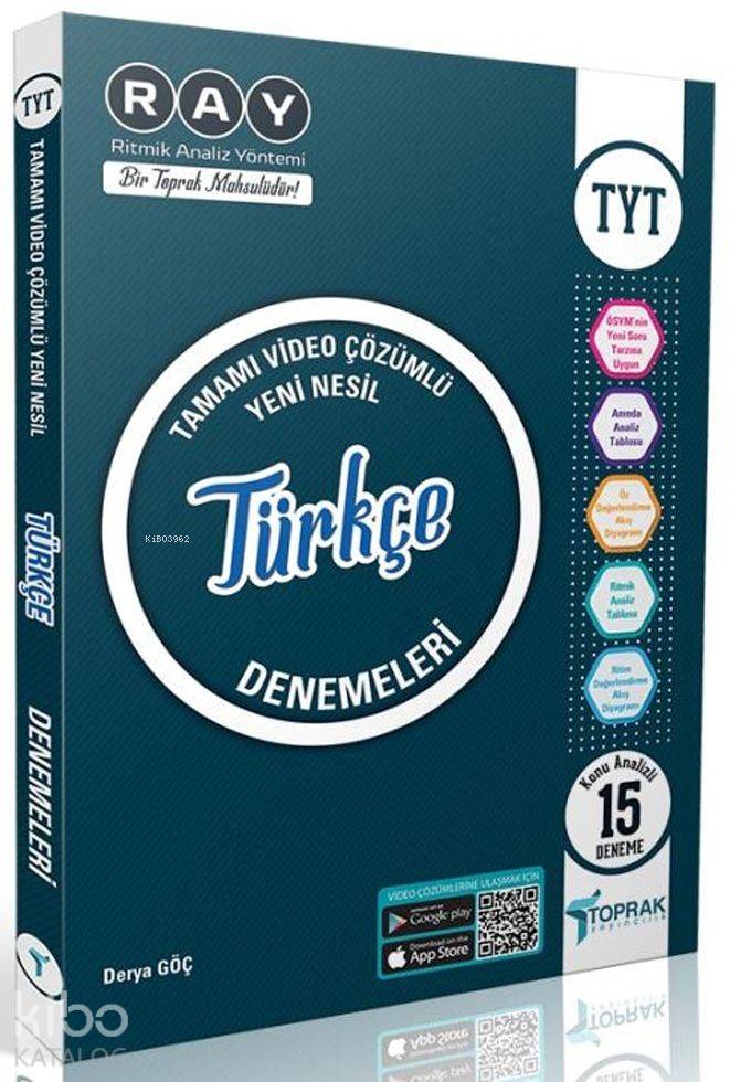 Toprak Yayınları TYT Türkçe Denemeleri Toprak 