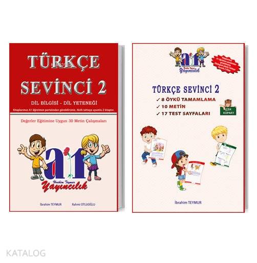  A1 2 Sınıf Türkçe Sevinci | A1 2 Sınıf Türkçe Sevinci | Karışık Eksikler | 9786058992221 