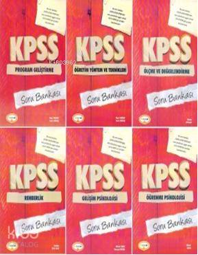 KPSS Eğitim Bilimleri Tamamı Çözümlü Soru Bankası Modüler Set (6 Kitap)