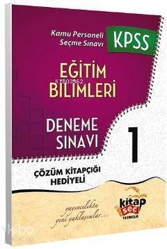 KPSS Eğitim Bilimleri Çözümlü Deneme Sınavı 1. Kitap