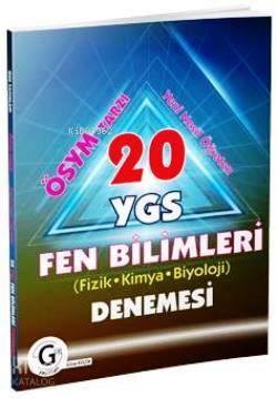 ÖSYM Tarzı Yeni Nesil Öğreten 20 YGS Fen Bilimleri Denemesi; Fizik - Kimya - Biyoloji