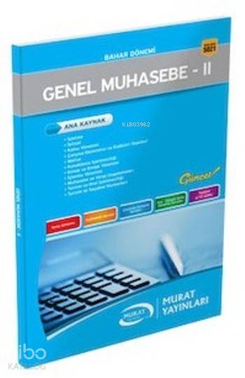 1. Sınıf 2. Yarıyıl Genel Muhasebe 2