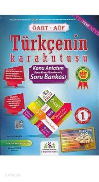 İnformal ÖABT AÖF Türkçenin Kara Kutusu Konu Anlatım Soru Bankası 2 Cilt Takım
