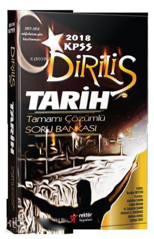 2018 KPSS Genel Kültür Diriliş Tarih Tamamı Çözümlü Soru Bankası