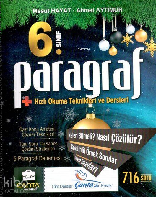 6. Sınıf Paragraf Soru Bankası