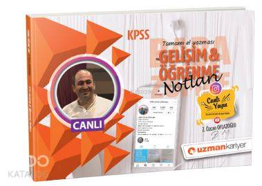 KPSS Tamamı El Yazması Gelişim ve Öğrenme Notları