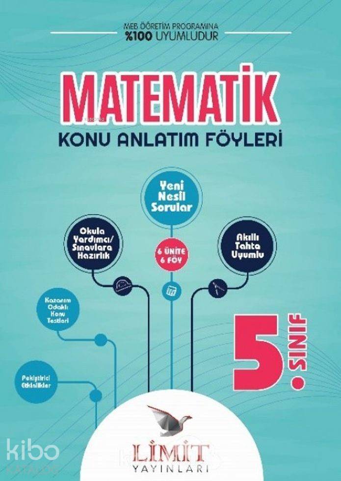 Limit Yayınları 5. Sınıf Matematik Konu Anlatım Föyleri Limit 