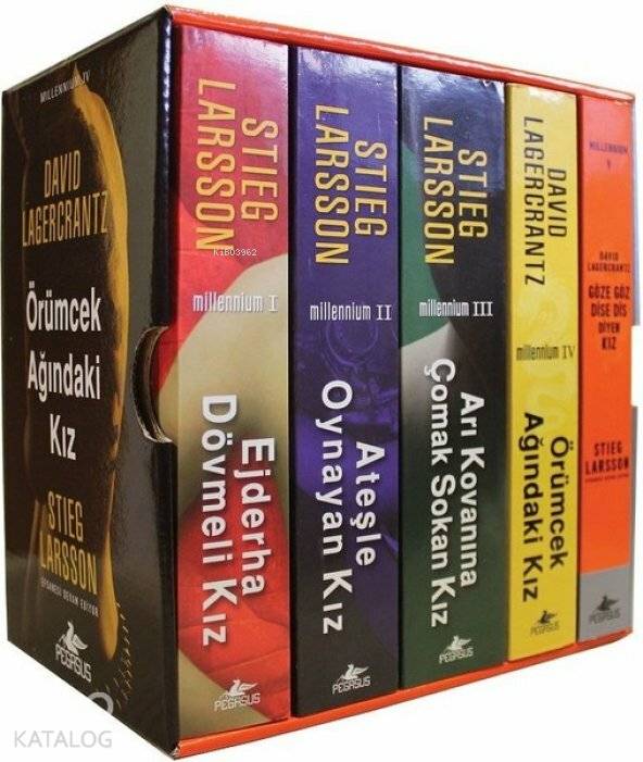  Millennium Serisi Kutulu Özel Set (6 Kitap Takım) | Stieg Larsson | Pegasus Yayıncılık | 9786052997970 | 