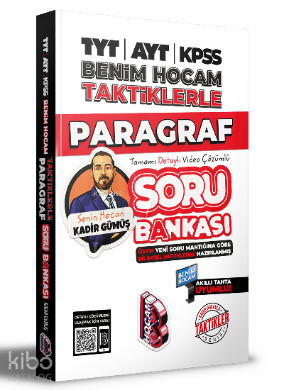 Benim Hocam Yayınları 2022 TYT - AYT - KPSS Taktiklerle Paragraf Soru