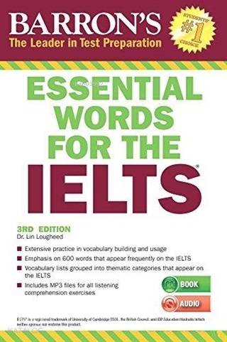  Essential Words For The IELTS | Lin Lougheed | Barrons | 9781438077031 | 