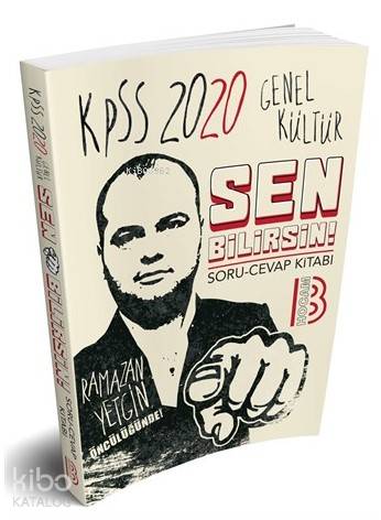 2020 KPSS Genel Kültür Sen Bilirsin Soru Cevap Kitabı Benim Hocam Yayınları