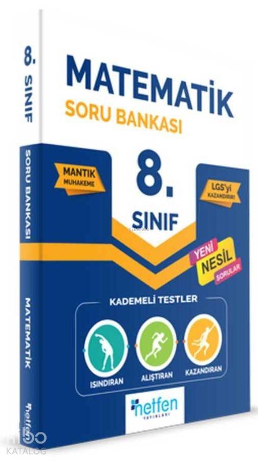 Netfen Yayınları 8. Sınıf LGS Matematik Soru Bankası Netfen 