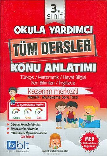  Bulut Eğitim Yayınları 3 Sınıf Tüm Dersler Konu Anlatım Bulut Eğitim | Bulut Eğitim Yayınları 3 Sınıf Tüm Dersler Konu Anlatım Bulut Eğitim | Bulut Eğitim ve Kültür Yayınları | 9786057930477 