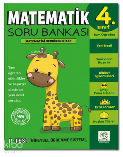 4. Sınıf Matematik Soru Bankası Matematiği Sevdiren Kitap