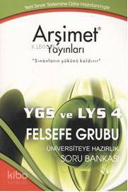 Ygs-lys 4 Felsefe Grubu; Üniversiteye Hazırlık Soru Bankası