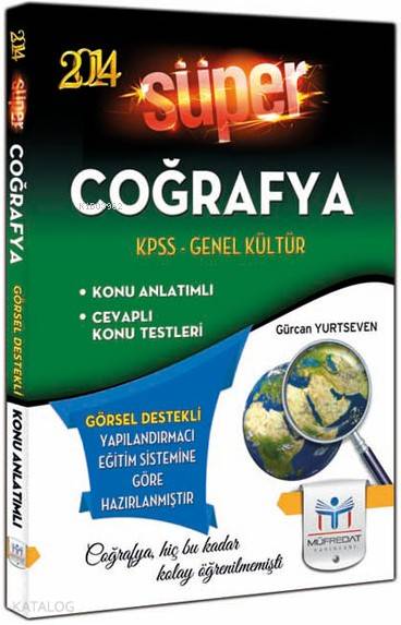 KPSS Süper Coğrafya Konu Anlatım Görsel Destekli (2014)