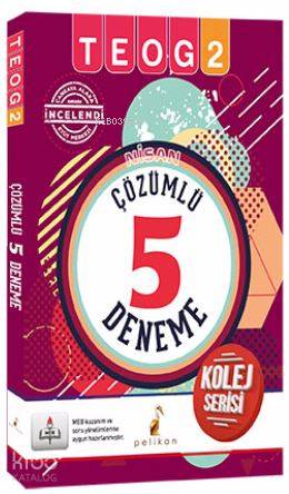 Nisan TEOG 2 Tamamı  Çözümlü 5 Deneme Kolej Serisi
