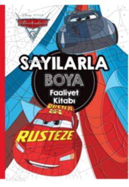  Arabalar 3 Sayılarla Boya Faaliyet Kitabı | Kolektif | Doğan Egmont Yayıncılık | 9786050943986 | 