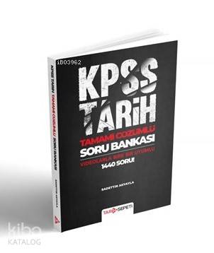 2020 KPSS Tamamı Çözümlü Tarih Sepeti Soru Bankası