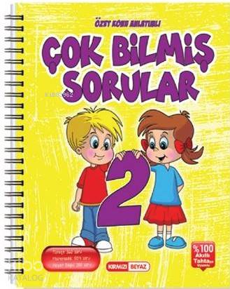 Kırmızı Beyaz Yayınları 2. Sınıf Çok Bilmiş Sorular Kırmızı Beyaz 