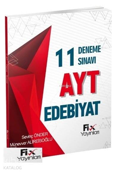 Fix Yayınları AYT Edebiyat 11 Deneme Sınavı Fix 