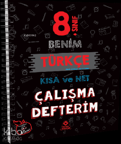 8. Sınıf Benim Türkçe Çalışma Defterim